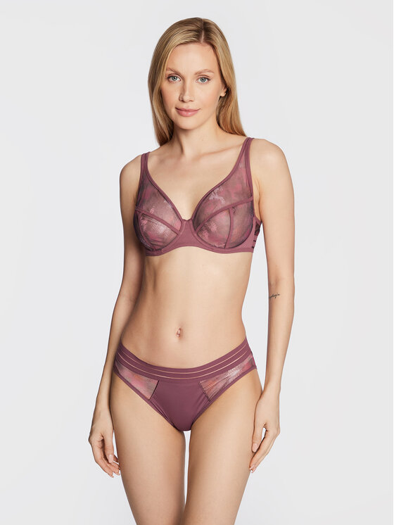 Maison Lejaby Maison Lejaby Sutien cu armătură Nufit Garden 21137 Violet