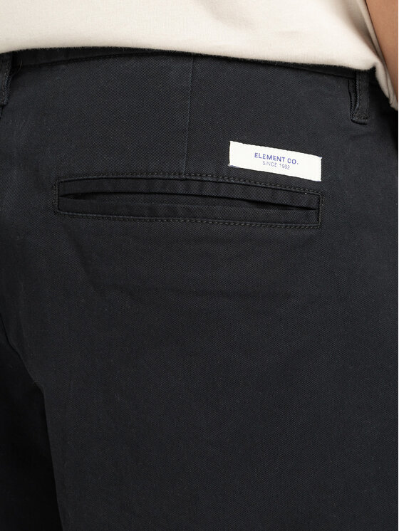Element Element Chinos kelnes Relax Work ELYNP00188 Juoda Relaxed Fit