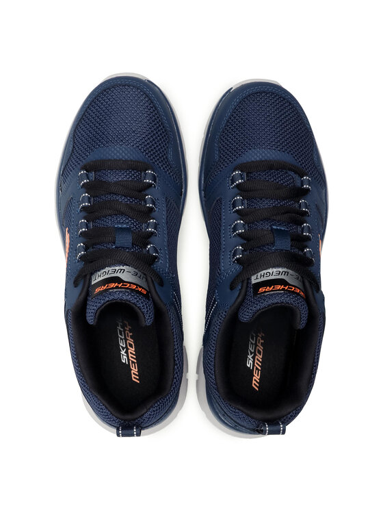 Skechers Skechers Sneakersy Knockhill 232001/NVOR Granatowy