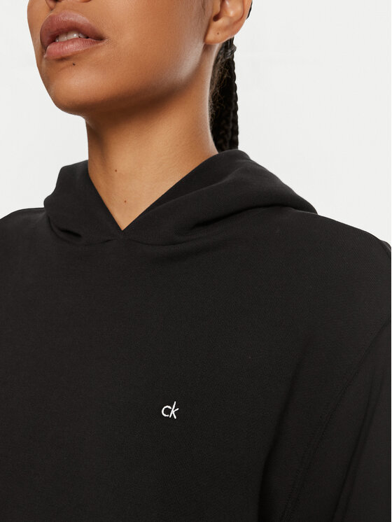 Calvin Klein Calvin Klein Bluza Emb Graphic K20K208062 Czarny Relaxed Fit