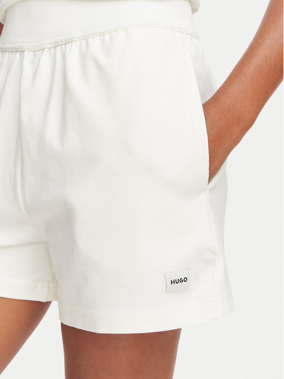HUGO HUGO Sportshorts Signature 50556815 Creme Regular Fit