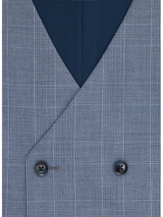 Pako Lorente Pako Lorente Kamizelka garniturowa P26SF-8X-006 Granatowy Slim Fit