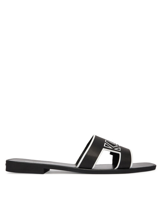 KARL LAGERFELD Şlapi Skoot III KL80406C Negru
