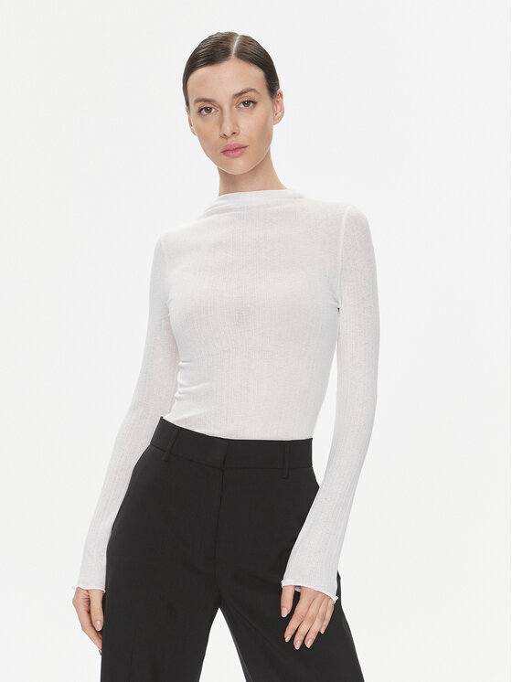 Női Blúz Gina Tricot, Méret: M, Fehér, 22251