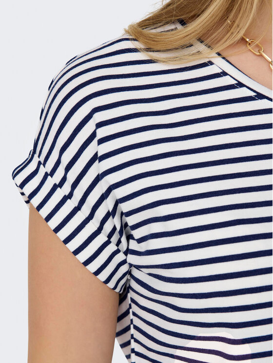ONLY ONLY T-särk Moster 15206243 Valge Regular Fit