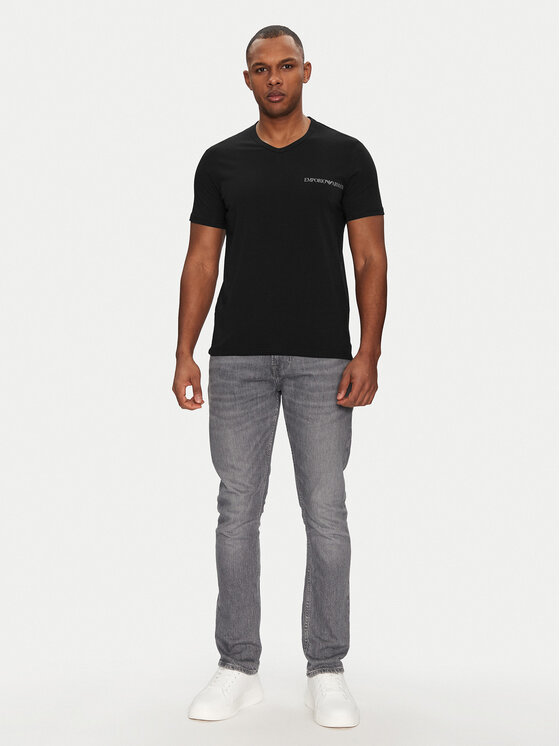 Emporio Armani Underwear Emporio Armani Underwear Souprava triček EM000392 AF10779 MC108 Černá Regular Fit