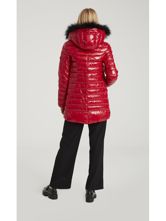 Tiffi Tiffi Kurtka puchowa ST. ANTON Czerwony Flared Leg