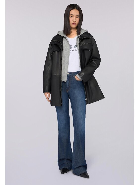 Trussardi Trussardi Cardigan M7426001132N003 Grigio Regular Fit