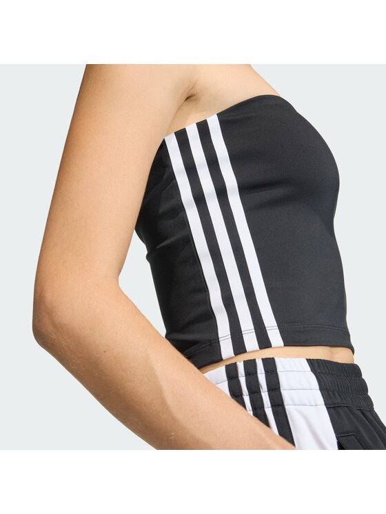 adidas adidas топ 3-Stripes KD2893 Черен Slim Fit