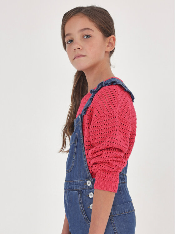 Mayoral Mayoral Jeans kombinezon 6650 Plava