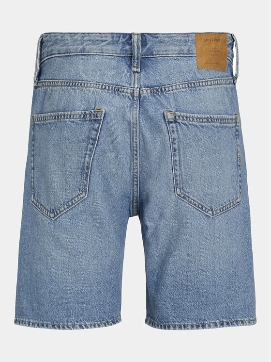 Jack & Jones Jack & Jones Pantaloni scurți de blugi Chris Cooper 12252858 Albastru Relaxed Fit
