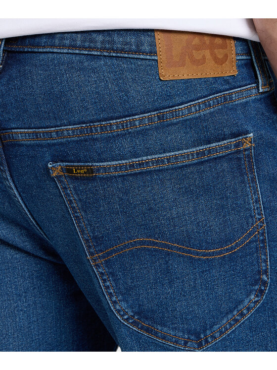 Lee Lee Jeansy 112355870 Niebieski Slim Fit