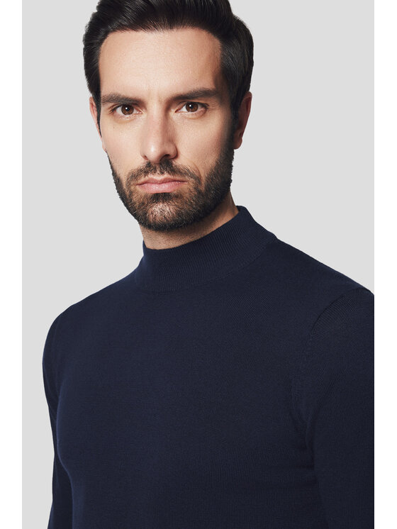 Lancerto Lancerto Golf Svein SW073224000074 Granatowy Regular Fit