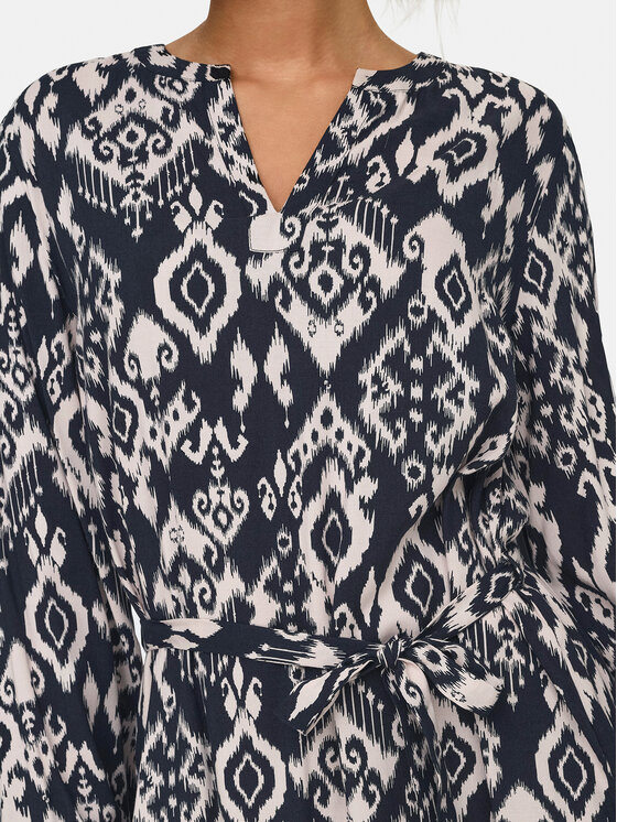 JDY JDY Poletna obleka Tiger 15344999 Črna Regular Fit