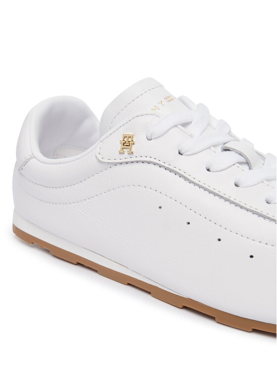 Tommy Hilfiger Tommy Hilfiger Snīkeri Th Low Profile Runner FW0FW08951 Balts