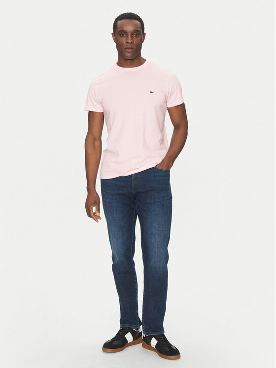 Lacoste Lacoste T-shirt TH6709 Rosa Regular Fit