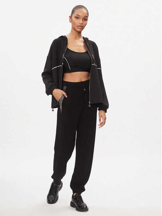 Liu Jo Sport Liu Jo Sport Μπλούζα TA4024 J4616 Μαύρο Regular Fit