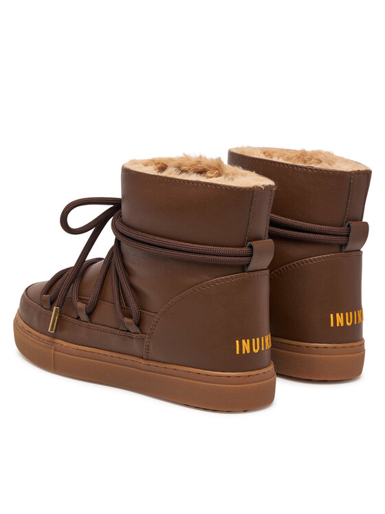 Inuikii Inuikii Μπότες Χιονιού Grape 1001.003.0021 Καφέ