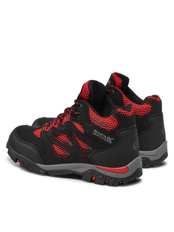 Regatta Regatta Trekkingschuhe Holcombe Iep Mid Jnr RKF573 Schwarz