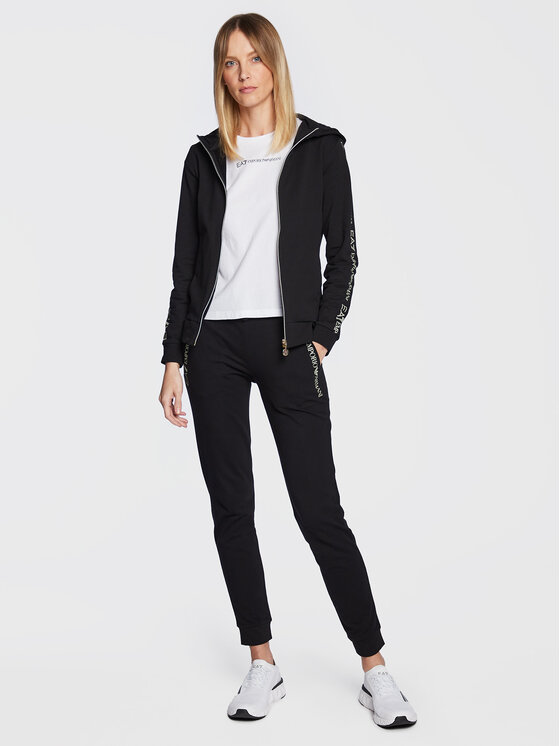 Felpa 6LTM12 TJFTZ 0200 Nero Regular Fit