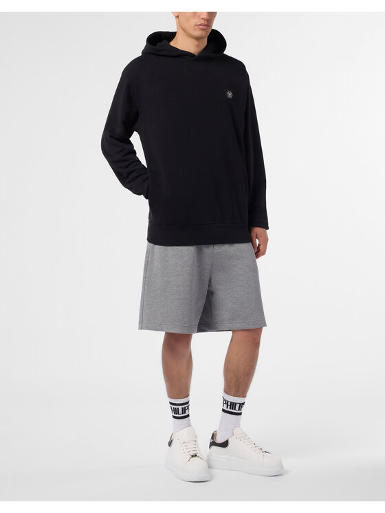 PHILIPP PLEIN PHILIPP PLEIN Spodnie dresowe 30024 Czarny Jogger Fit