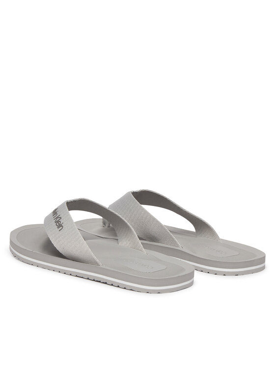 Calvin Klein Calvin Klein Japonki Logo Webbing Strap HM0HM02106 Szary