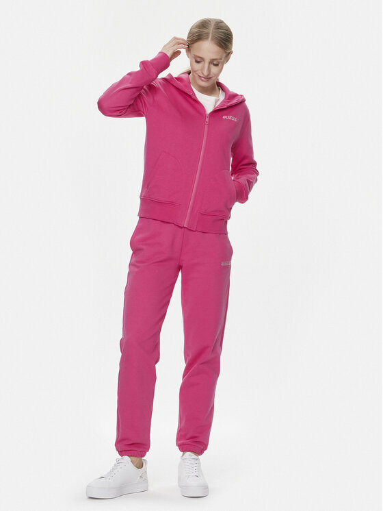 Guess Guess Majica dugih rukava Eleanora V4RQ04 KC5O0 Ružičasta Regular Fit