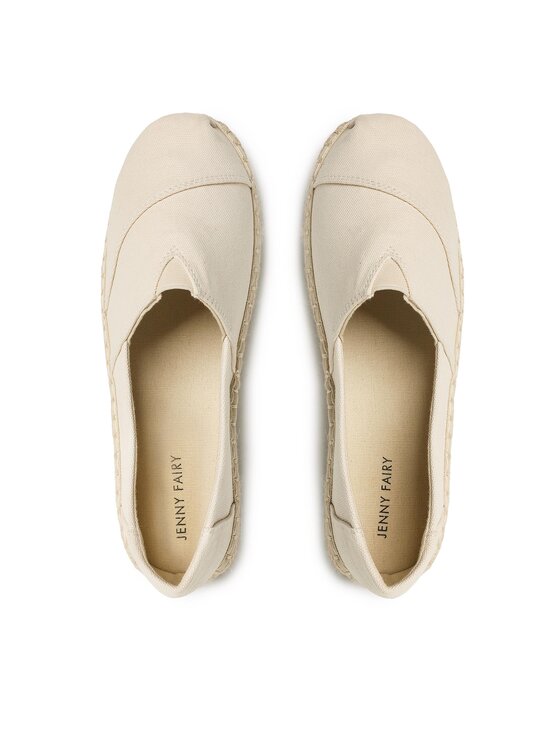 Jenny Fairy Jenny Fairy Espadryle WS21180-01 Beżowy