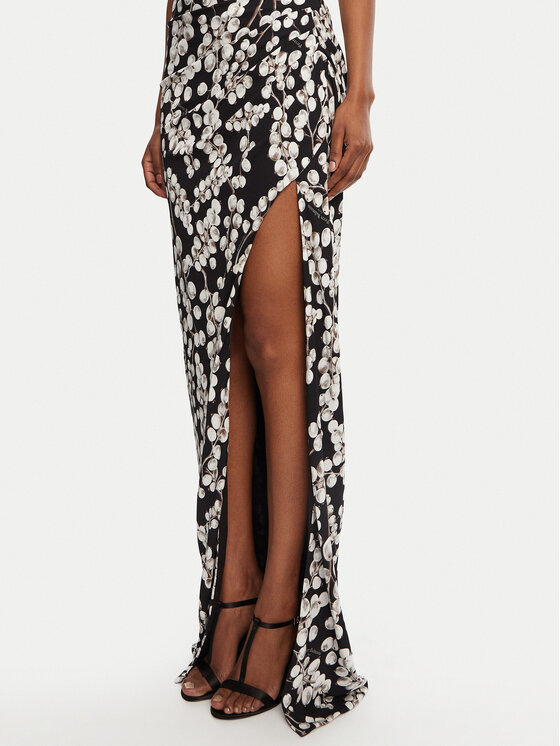 Balmain Balmain Estélyi ruha DF0RN195JJ33 Fekete Regular Fit