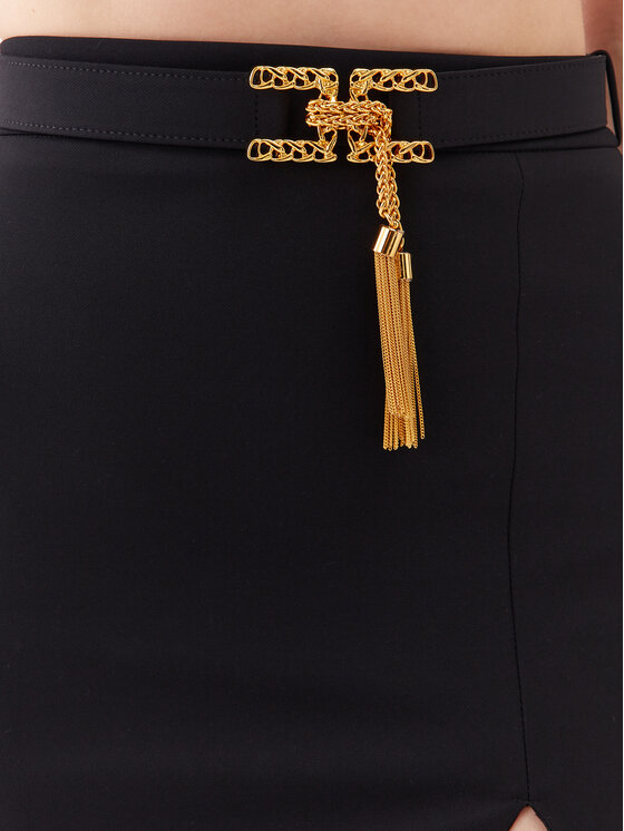 Gonna a matita GO-027-32E2-V390 Nero Slim Fit