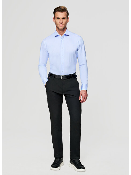 Pako Lorente Pako Lorente Koszula P26SF-1X-019 Niebieski Classic Fit