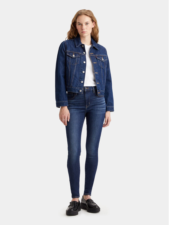 Levi's® Džinsi 720™ 52797-0351 Tumši zils Super Skinny Fit