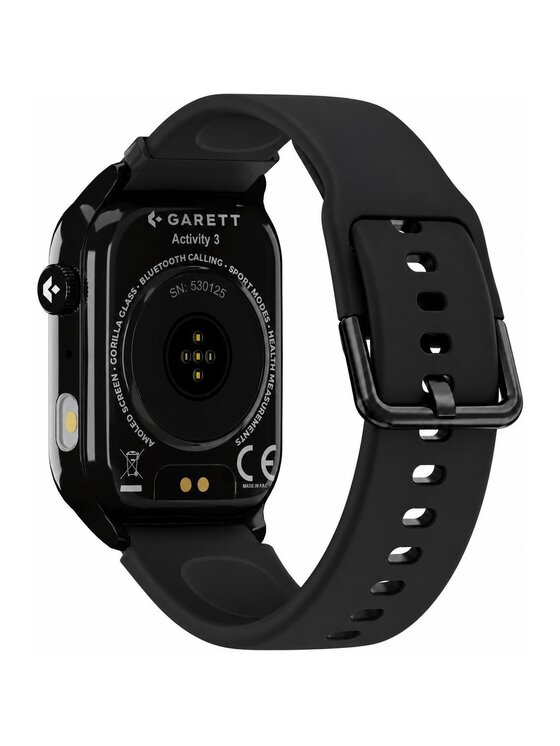 Garett Garett Zegarek 5900336218689 Czarny
