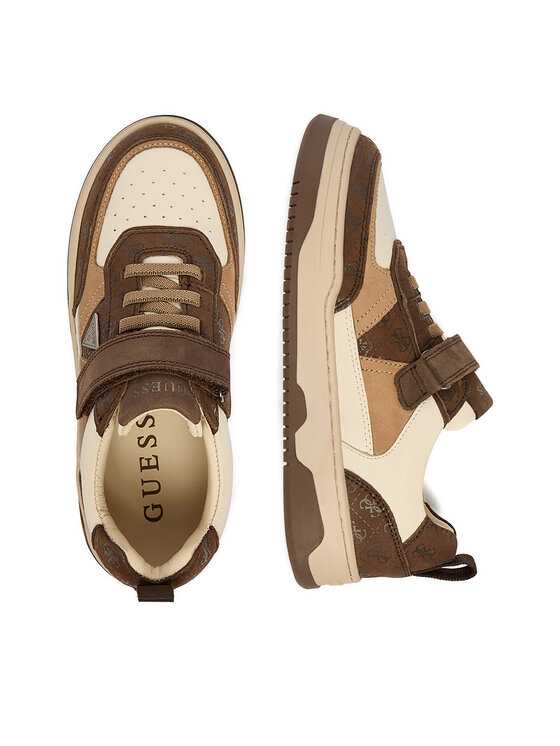 Guess Guess Sneakersy EO-CI12-CAROL-04 Béžová