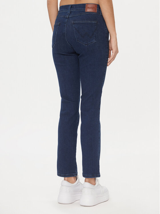 Wrangler Wrangler Jeansy 112343578 Modrá Slim Fit