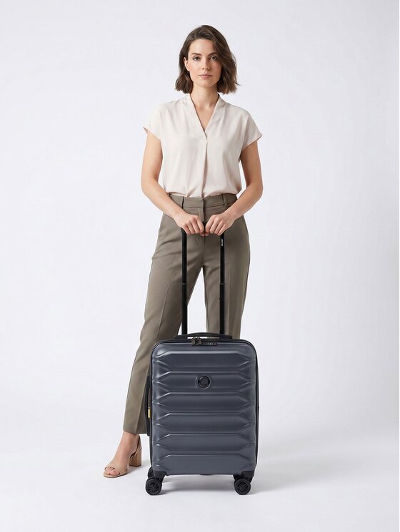 Delsey Paris Delsey Paris Walizka kabinowa 301412 Niebieski jasny