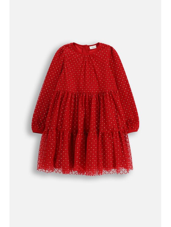 Coccodrillo Coccodrillo Šaty ZC5128106EJG-009 Červená Regular Fit