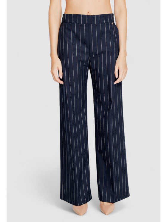 Rinascimento Rinascimento Pantalone da abito CFC0119853003 Blu Regular Fit