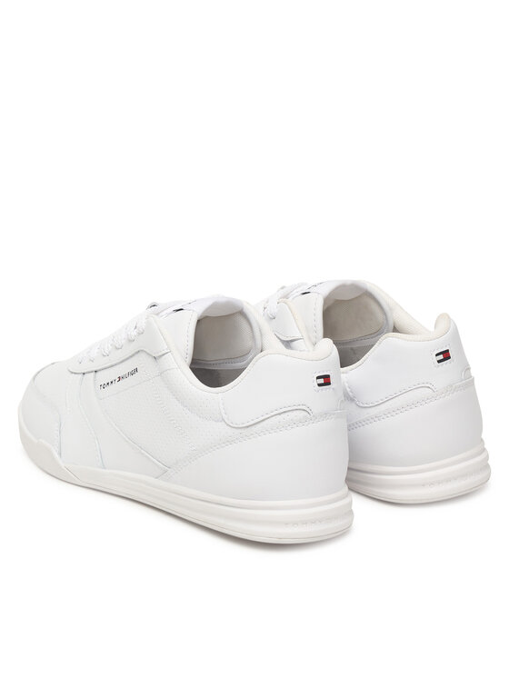Tommy Hilfiger Tommy Hilfiger Sneakersy Lopro Cup Leather FM0FM05677 Biały