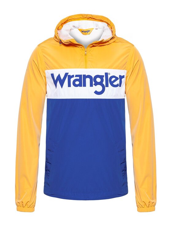 Wrangler Wrangler Giacca di transizione PAUL POP-OVER Blu Regular Fit