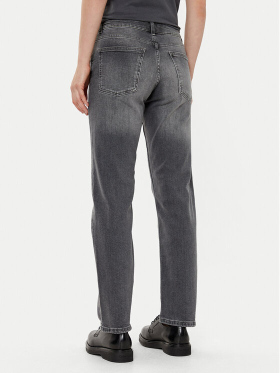 ONLY ONLY Jeans hlače Lopez 15339694 Siva Straight Fit
