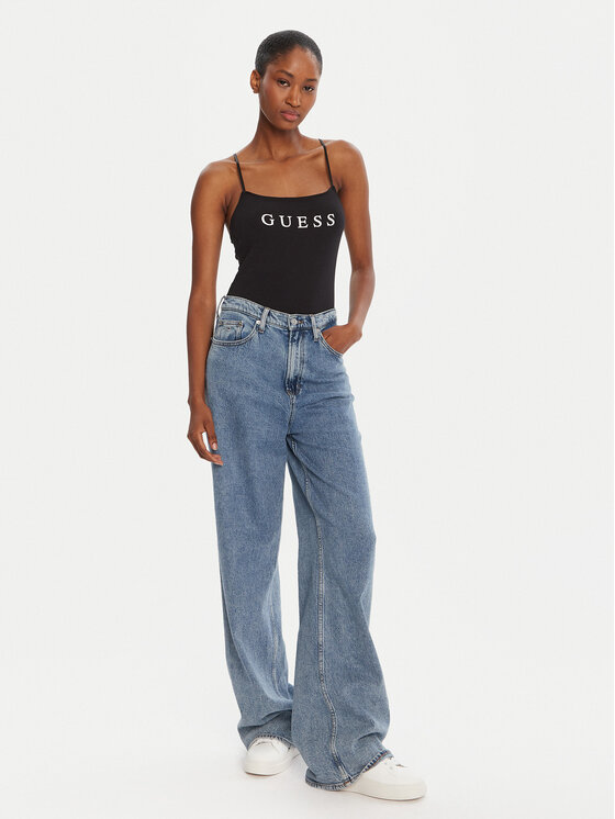 Guess Guess Glaustinukė O5RM11 KBBU1 Juoda Regular Fit