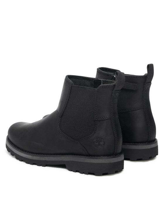 Timberland Timberland Trzewiki Courma Kid Chelsea TB0A28QA001 Czarny