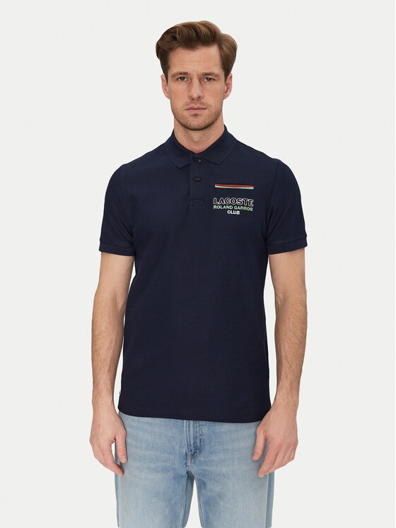 Lacoste Polokošeľa PH8742 Tmavomodrá Regular Fit