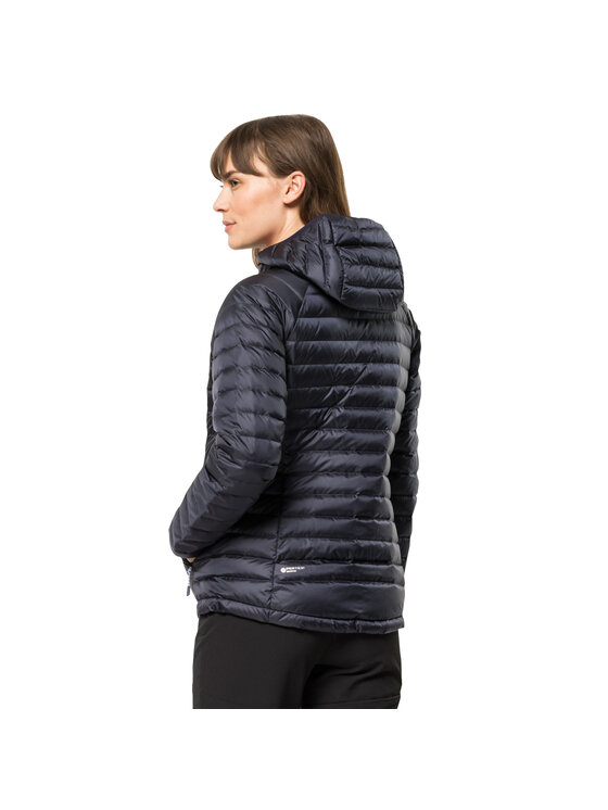 Jack Wolfskin Jack Wolfskin Kurtka outdoor Jack Wolfskin Passamani Down Hoody W Szary Regular Fit