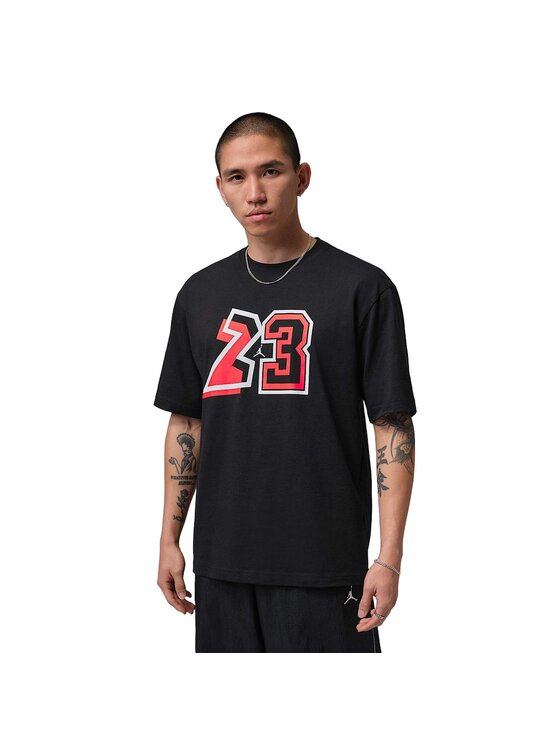 Nike Nike T-Shirt M J 23 GFX SS CREW IF3062-010 Czarny Regular Fit