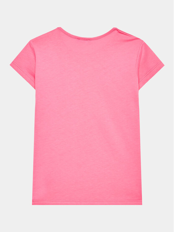United Colors Of Benetton United Colors Of Benetton Póló 3096G1095 Rózsaszín Regular Fit