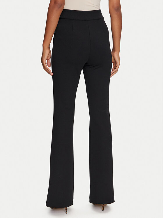 Guess Guess Pantaloni din material W4YB01 KCBO2 Negru Slim Fit