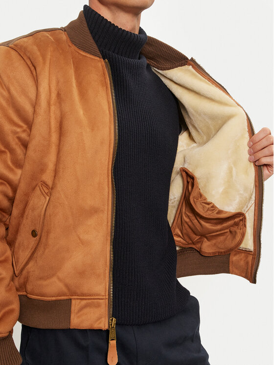 Alpha Industries Alpha Industries Bomber stila jaka 148122 Brūns Regular Fit