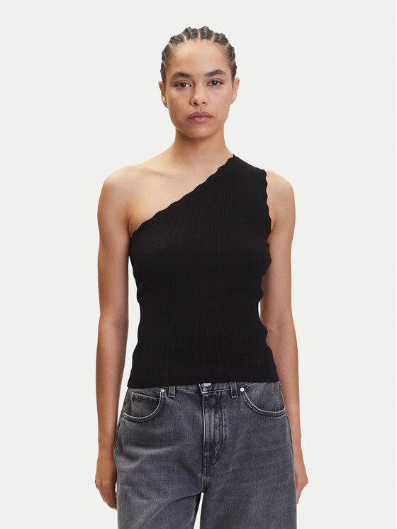 JDY JDY Top Nanna 15351420 Černá Slim Fit